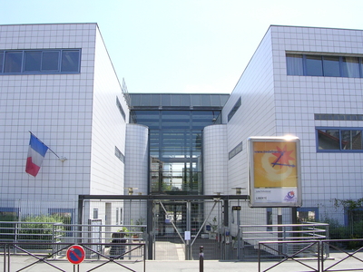 Entrée du lycée Liberté de Romainville